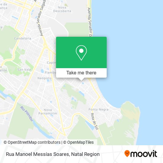 Rua Manoel Messías Soares map
