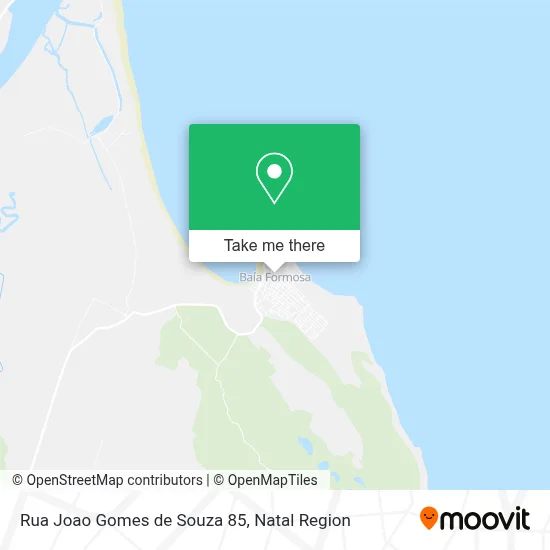 Rua Joao Gomes de Souza 85 map