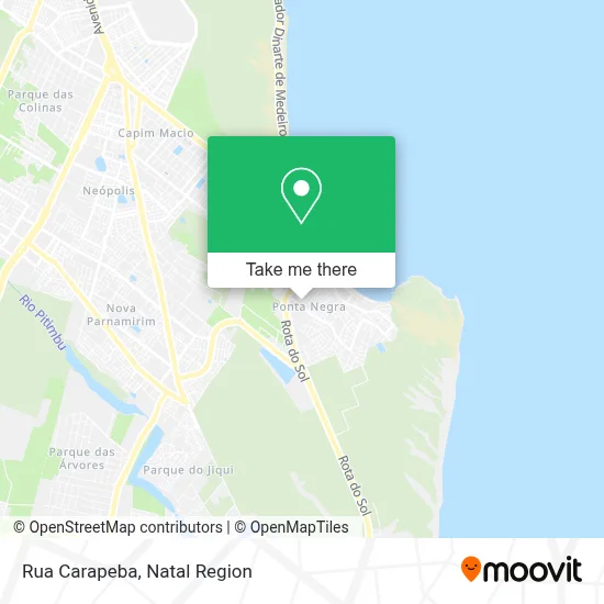 Rua Carapeba map