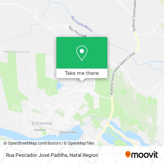 Rua Pescador José Padilha map