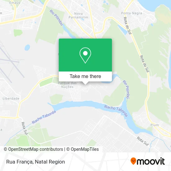 Rua França map