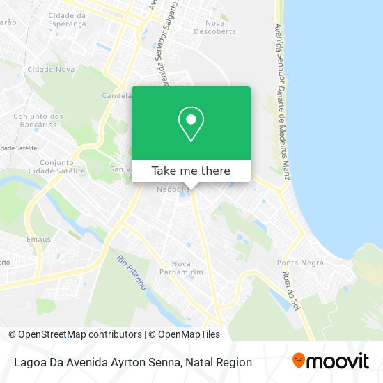 Lagoa Da Avenida Ayrton Senna map