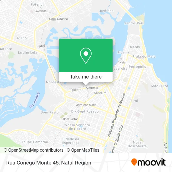 Rua Cônego Monte 45 map