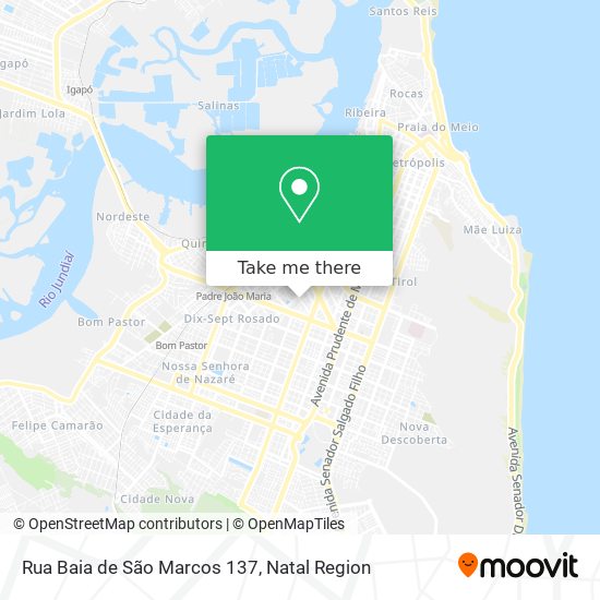 Rua Baia de São Marcos 137 map