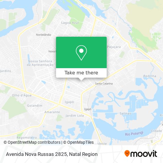 Avenida Nova Russas 2825 map