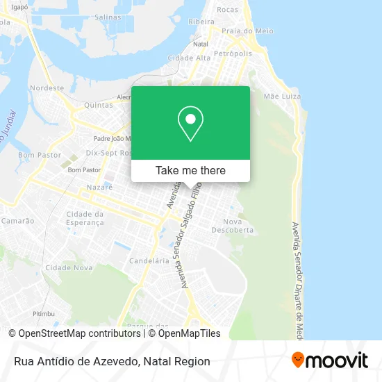 Rua Antídio de Azevedo map