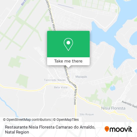 Restaurante Nisia Floresta Camarao do Arnaldo map