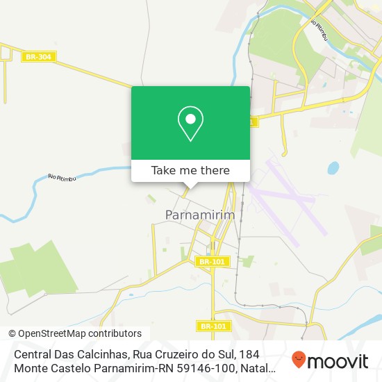 Central Das Calcinhas, Rua Cruzeiro do Sul, 184 Monte Castelo Parnamirim-RN 59146-100 map