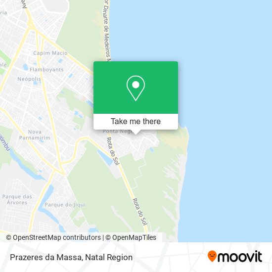 Prazeres da Massa map