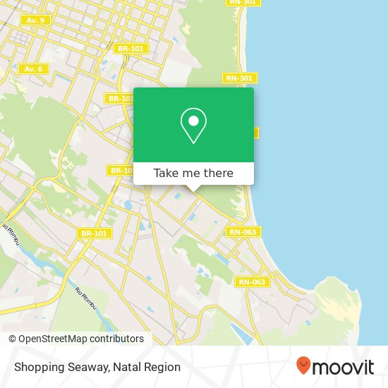 Mapa Shopping Seaway