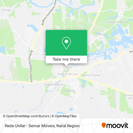 Rede Unilar - Semar Móveis map