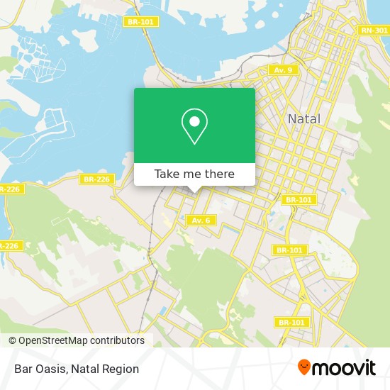 Mapa Bar Oasis