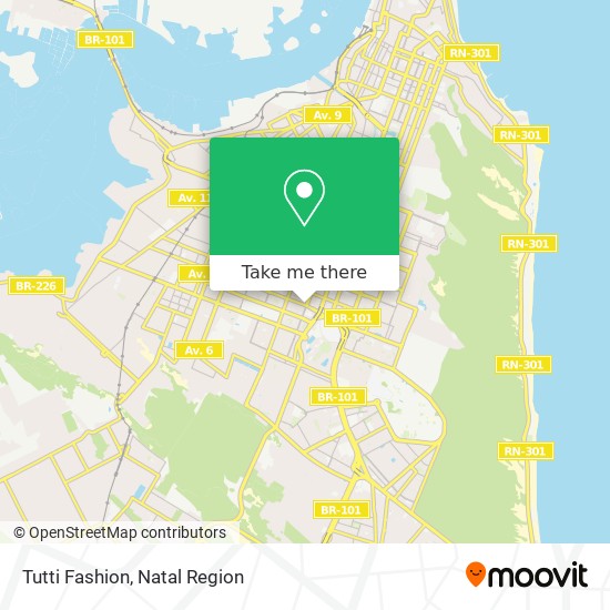 Tutti Fashion map