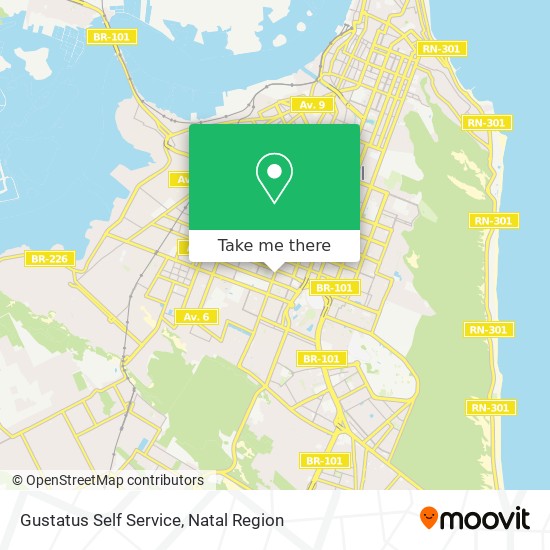 Gustatus Self Service map