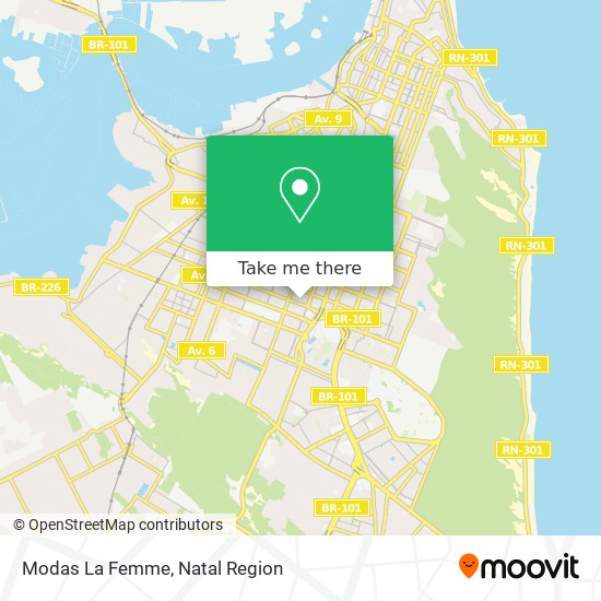 Modas La Femme map