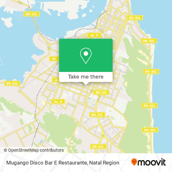 Mugango Disco Bar E Restaurante map