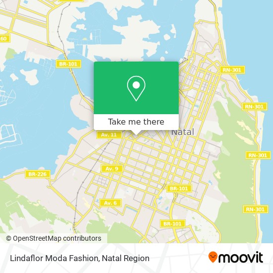 Lindaflor Moda Fashion map