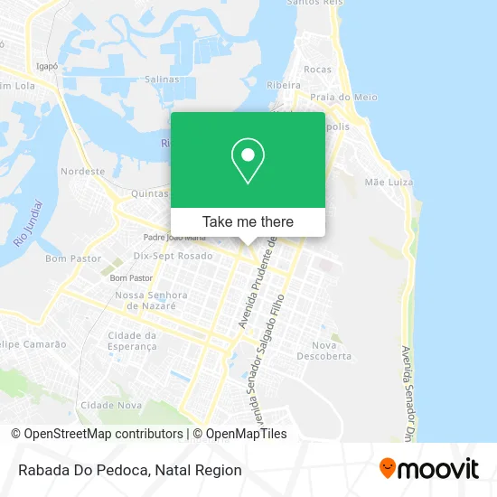 Rabada Do Pedoca map