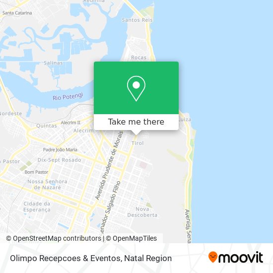 Olimpo Recepcoes & Eventos map