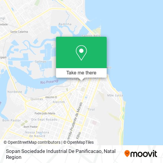 Sopan Sociedade Industrial De Panificacao map