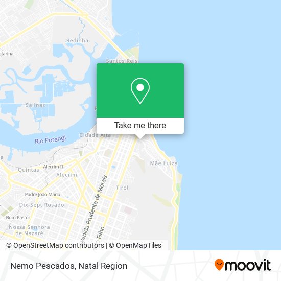 Nemo Pescados map