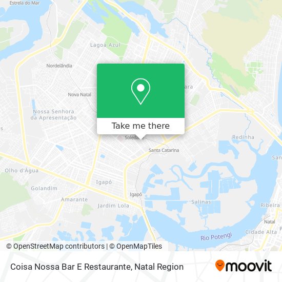 Coisa Nossa Bar E Restaurante map
