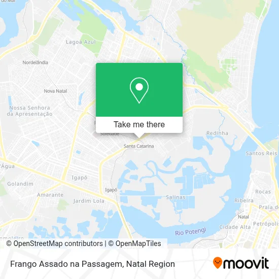 Frango Assado na Passagem map