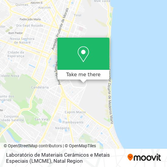 Laboratório de Materiais Cerâmicos e Metais Especiais (LMCME) map