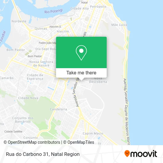 Rua do Carbono 31 map