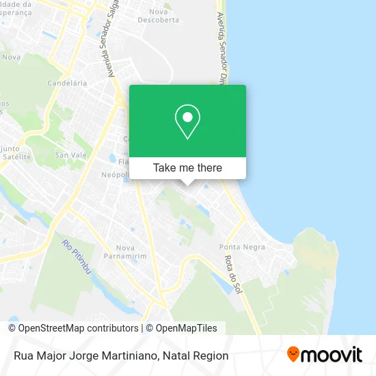 Rua Major Jorge Martiniano map