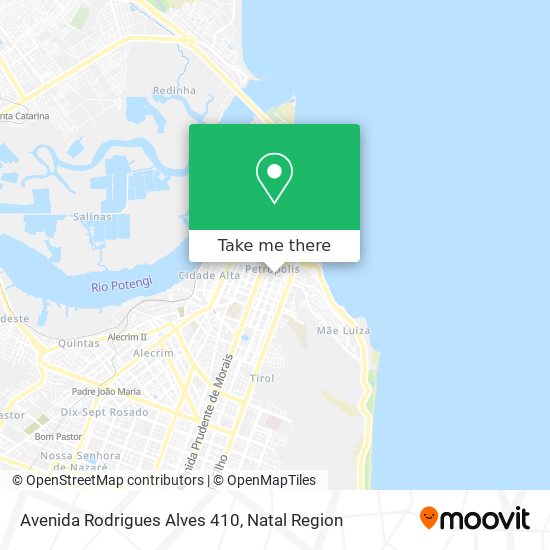 Avenida Rodrigues Alves 410 map