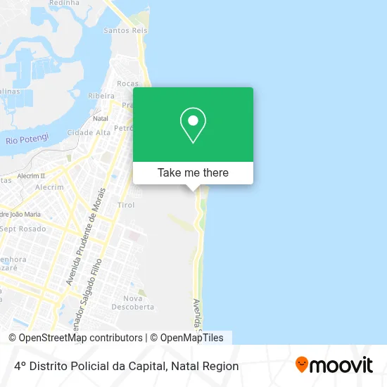 4º Distrito Policial da Capital map