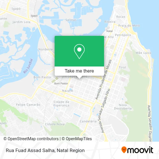 Rua Fuad Assad Salha map