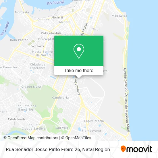Rua Senador Jesse Pinto Freire 26 map