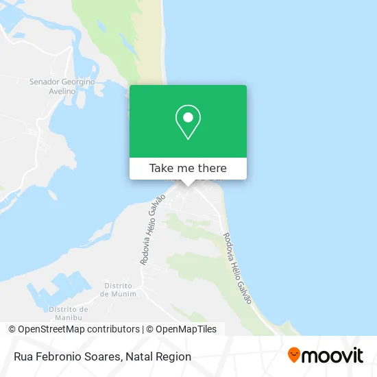 Rua Febronio Soares map