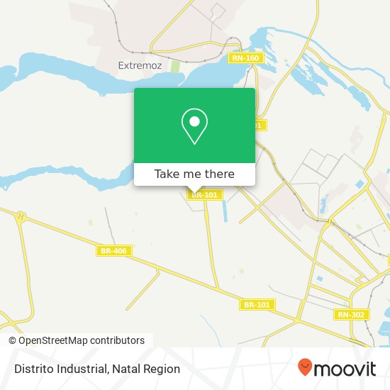 Distrito Industrial map
