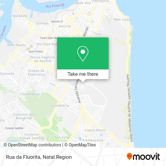 Rua da Fluorita map