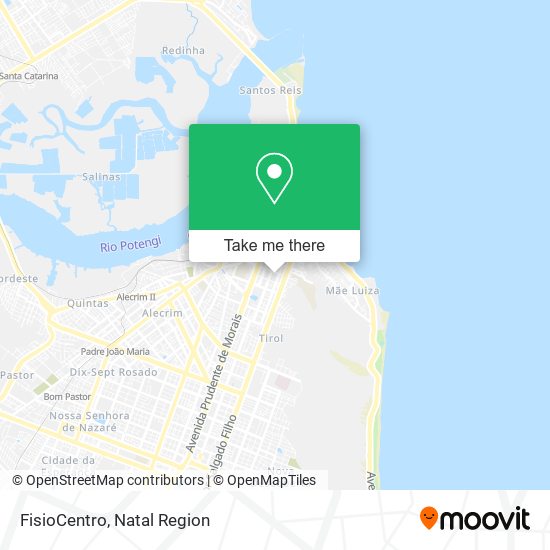 FisioCentro map