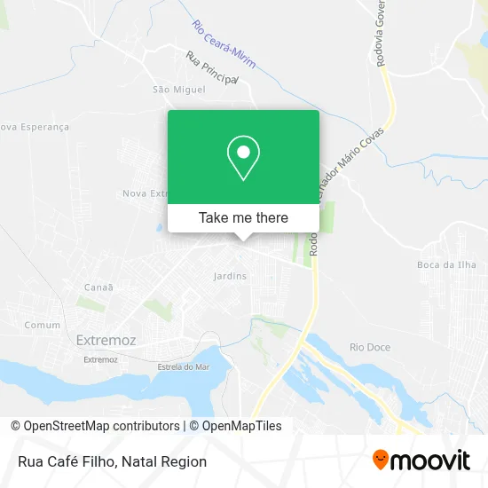 Rua Café Filho map