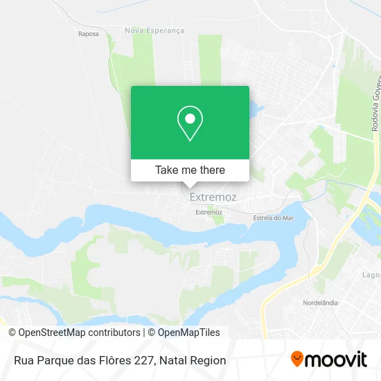 Rua Parque das Flôres 227 map