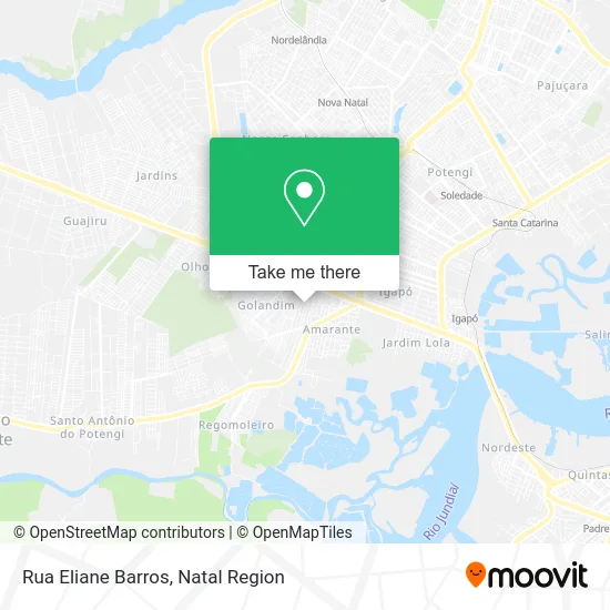 Rua Eliane Barros map