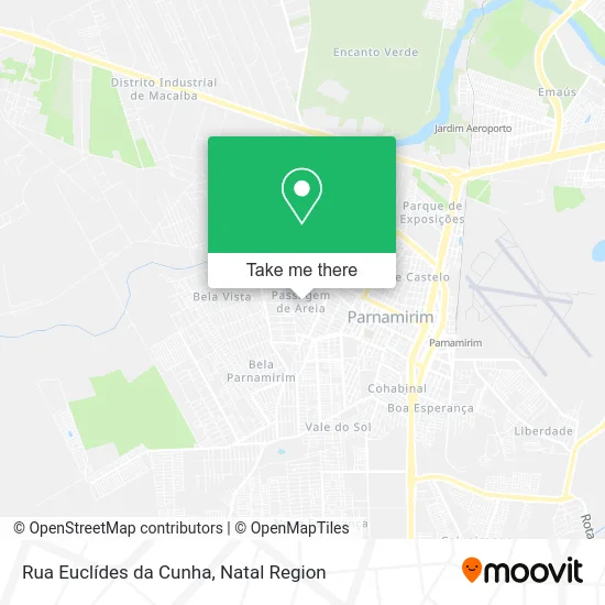 Rua Euclídes da Cunha map