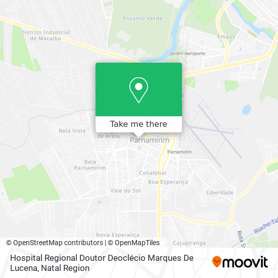 Hospital Regional Doutor Deoclécio Marques De Lucena map