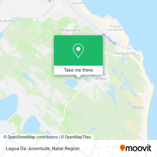 Lagoa Da Juventude map