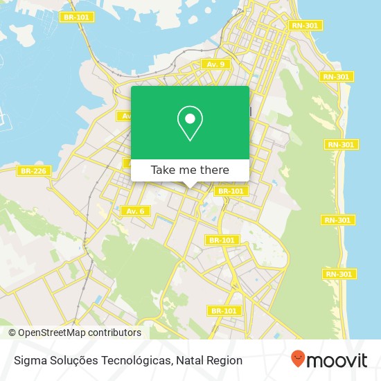 Sigma Soluções Tecnológicas map