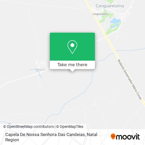 Capela De Nossa Senhora Das Candeias map