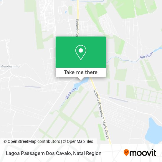 Lagoa Passagem Dos Cavalo map