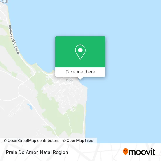 Praia Do Amor map
