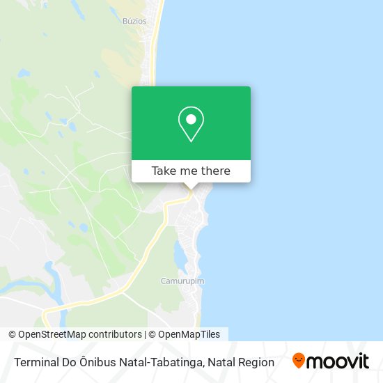Terminal Do Ônibus Natal-Tabatinga map