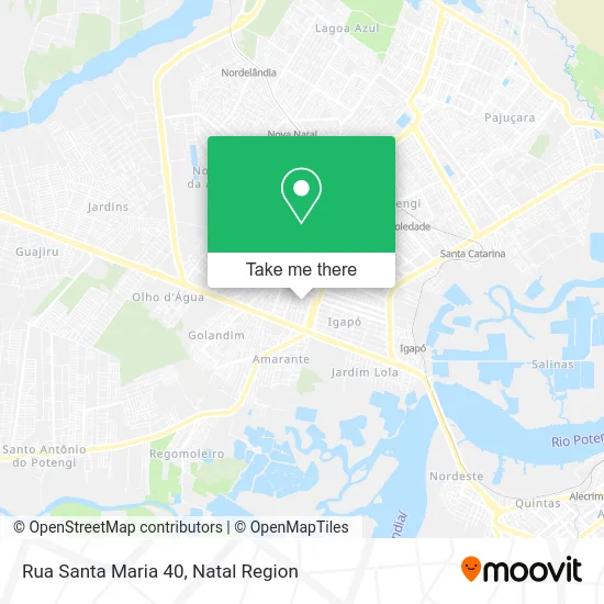 Rua Santa Maria 40 map